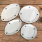 Blue Bird Ceramic Dinnerware Plates