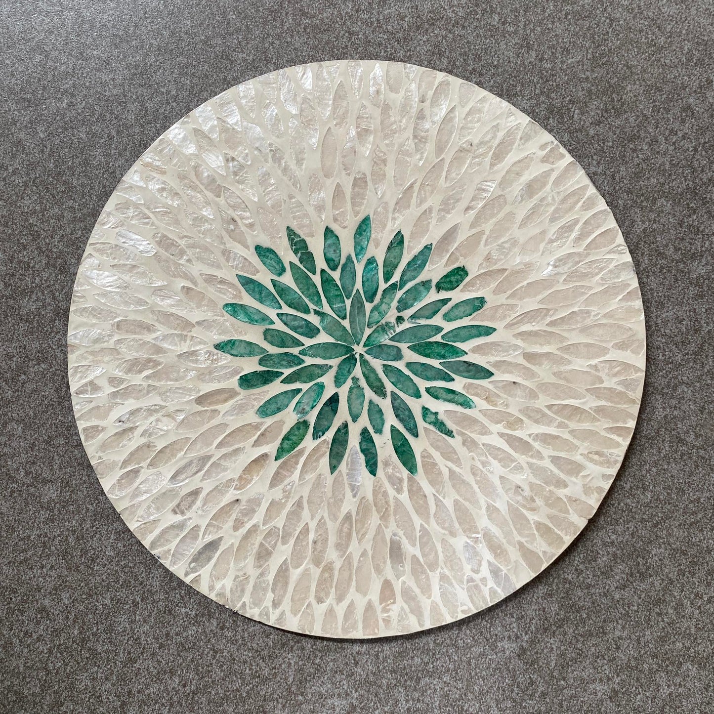 Capiz Charger Plate Collection 13 inch