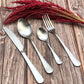 Brynner 4 pcs Matte Polish Cutlery Set ( Spoon, Fork, Knife & Teaspoon )