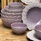 Basilica Lilac Ceramic Dinnerware Collection