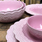 Basilica Pink Ceramic Dinnerware Collection