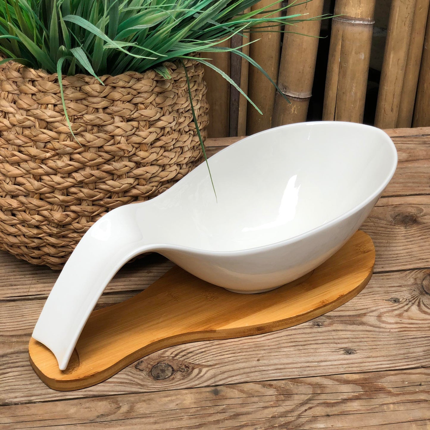 16 inch Ceramic Salad Bowl with Box