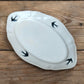 Blue Bird Ceramic Dinnerware Plates