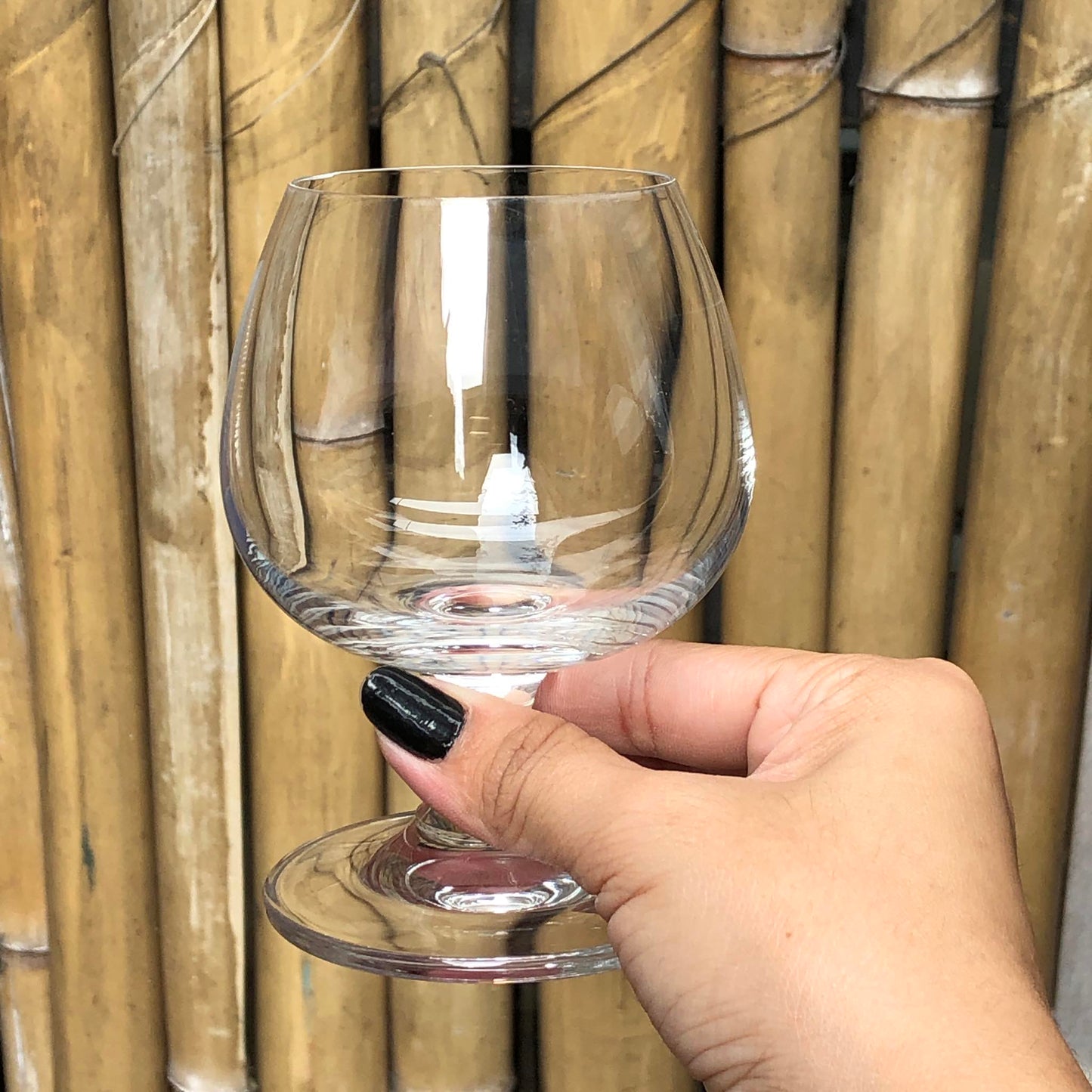 Brandy Crystal Stemware w/ Laser Cutting 250 ml