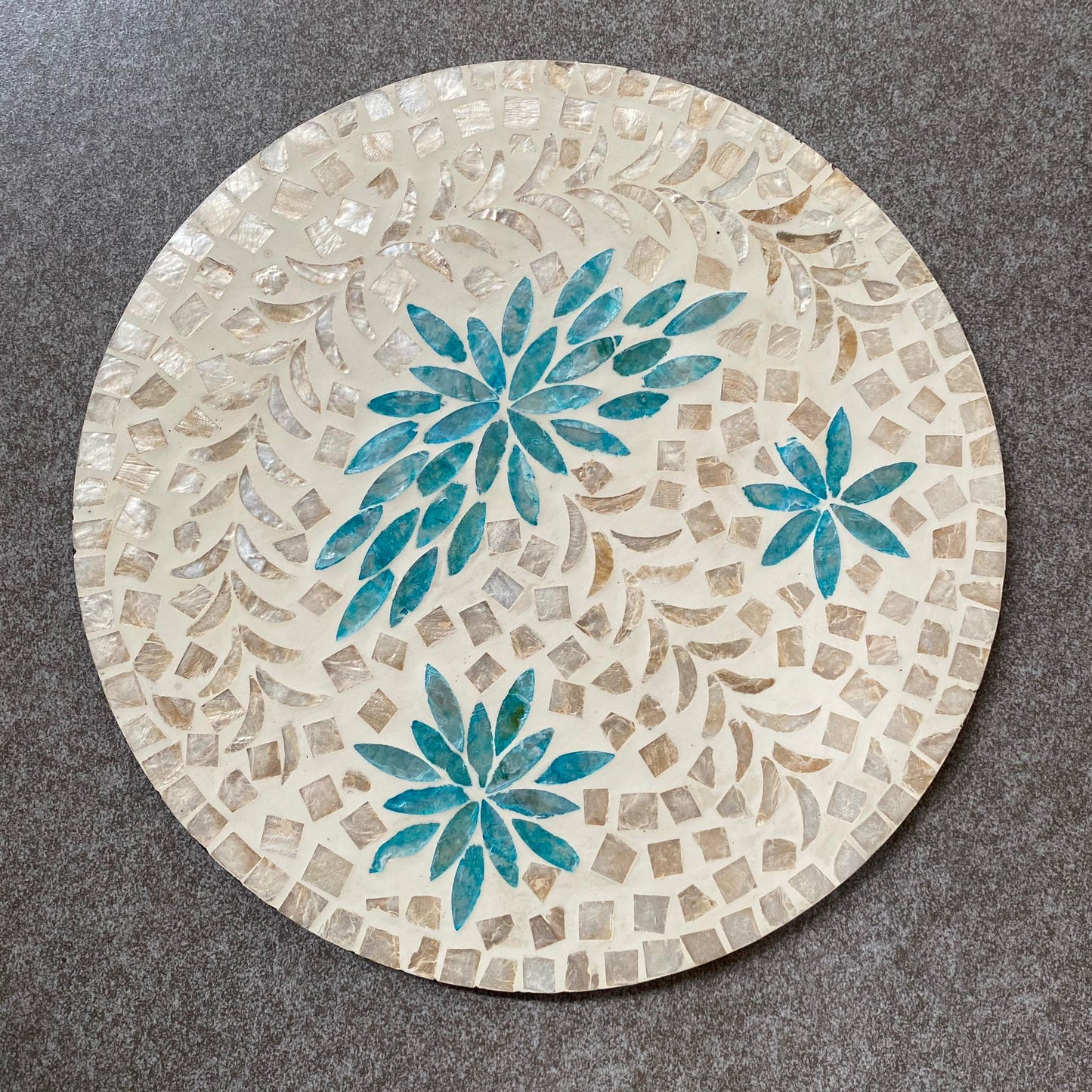 Capiz Charger Plate Collection 13 inch