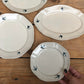 Blue Bird Ceramic Dinnerware Plates