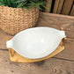 12 inch Ceramic Salad Bowl w/ Box