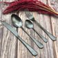 Brynner 4 pcs Matte Polish Cutlery Set ( Spoon, Fork, Knife & Teaspoon )