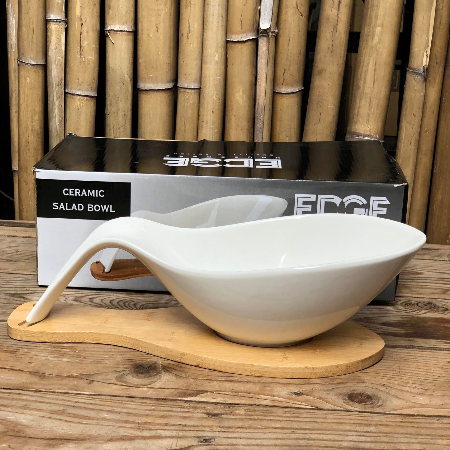 16 inch Ceramic Salad Bowl with Box