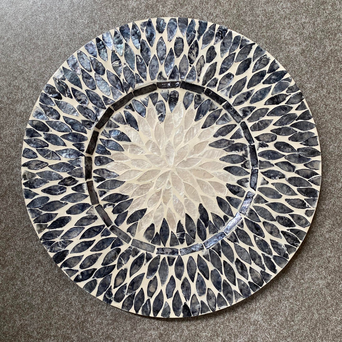 Capiz Charger Plate Collection 13 inch