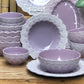 Basilica Lilac Ceramic Dinnerware Collection