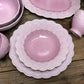 Basilica Pink Ceramic Dinnerware Collection