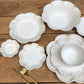 Batangas White Ceramic Dinneware Plate