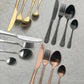 Brynner 4 pcs Matte Polish Cutlery Set ( Spoon, Fork, Knife & Teaspoon )