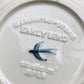 Blue Bird Ceramic Dinnerware Plates